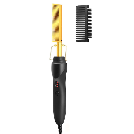 2 in 1 Hot Comb Hair Straightener