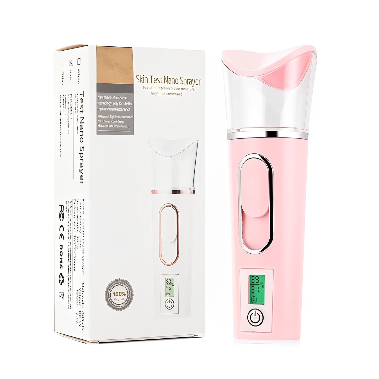 2 in 1 Portable Mini Facial Steamer