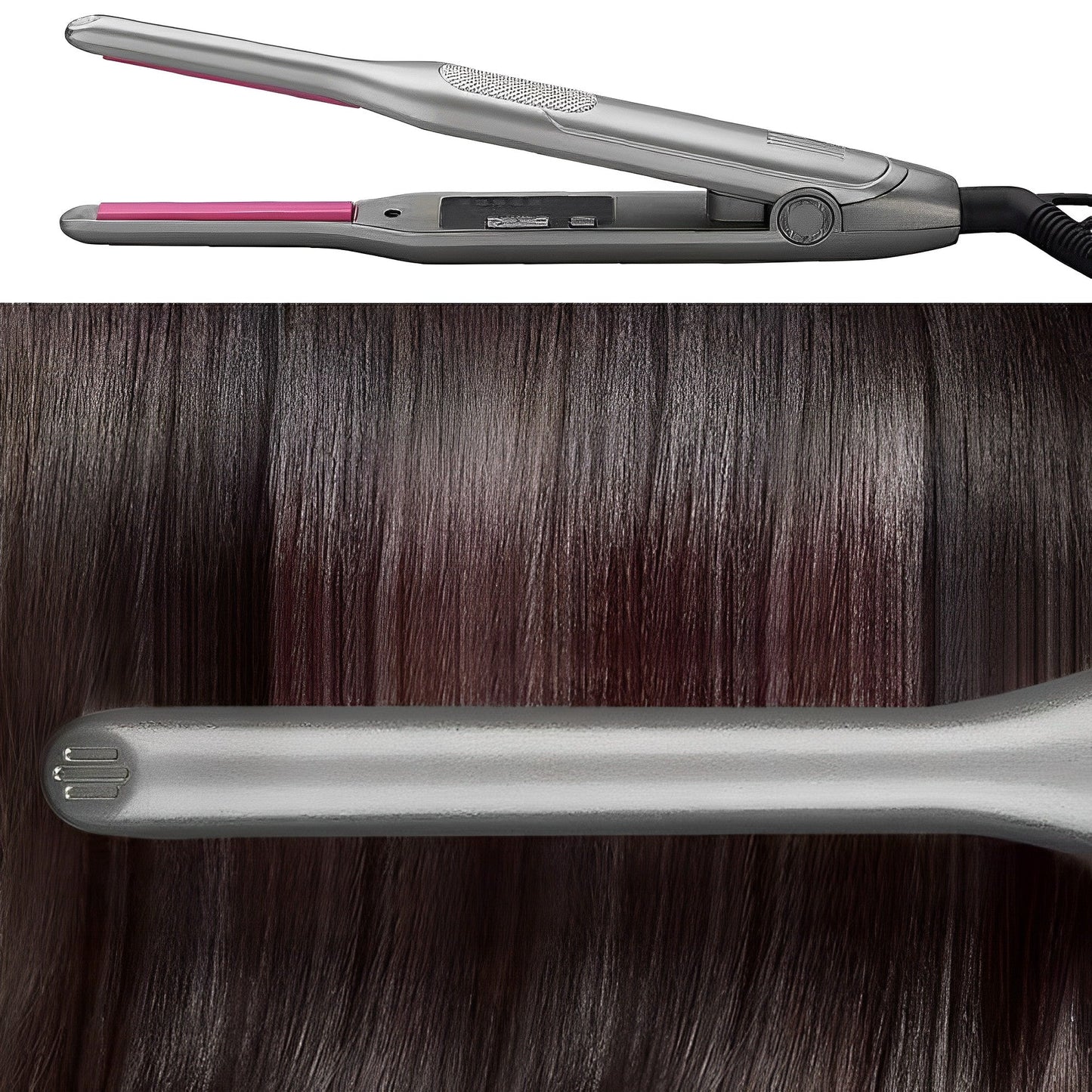 2 in 1 Professional Hair Straightener and Curler Ceramic