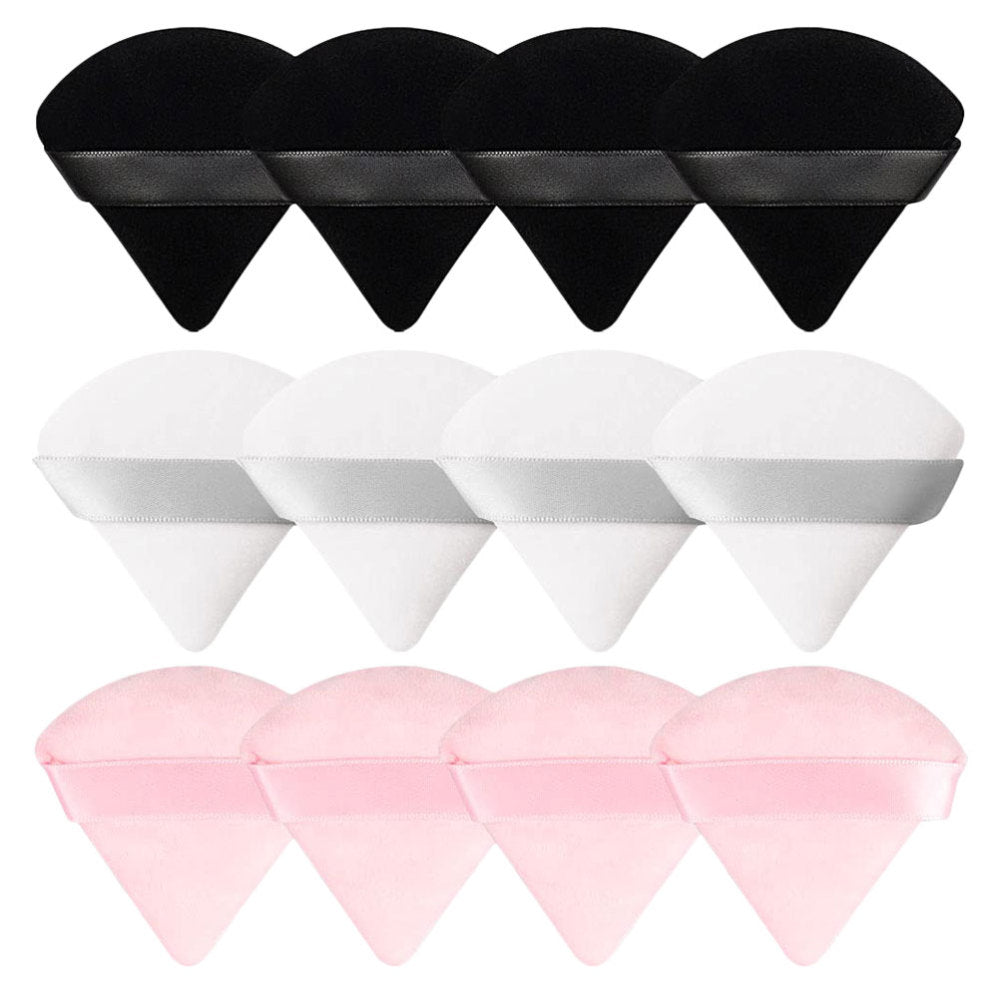 12Pcs Triangle Powder Puffs