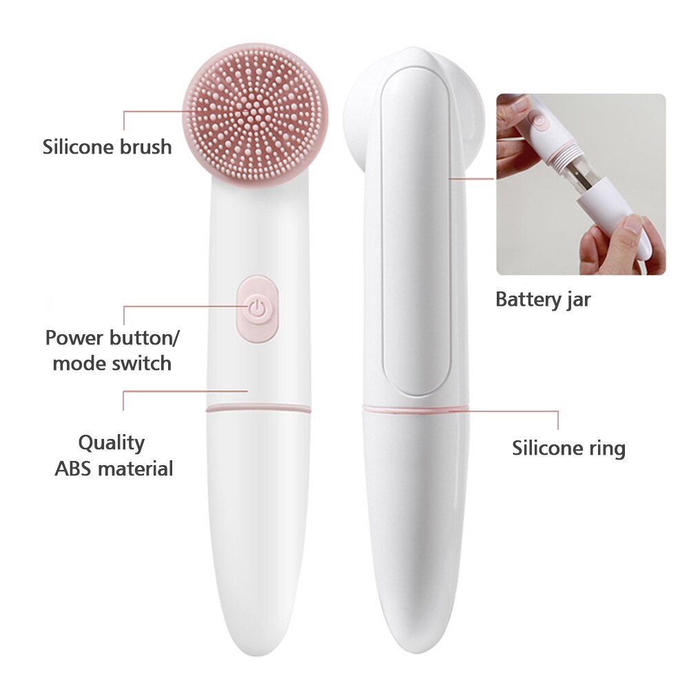 Cleansing face brush 2 in 1 Electric Facial Cleaner