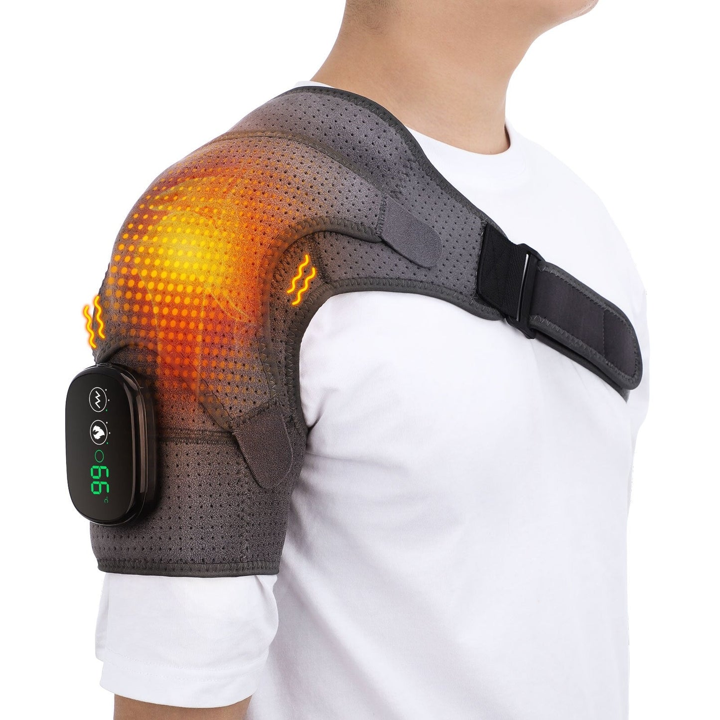 2 in 1 Heated Shoulder Massage Device