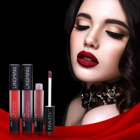 12Pcs Waterproof Matte Lipstick Set